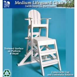 MLG525 Medium Lifeguard Chair with Front Ladder